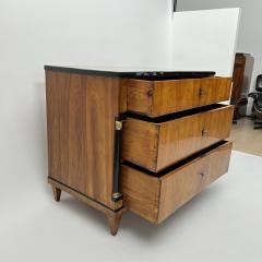 Biedermeier Commode Cherry Veneer Brass South Germany circa 1820 - 4120467