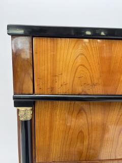 Biedermeier Commode Cherry Veneer Brass South Germany circa 1820 - 4120476
