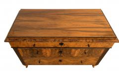 Biedermeier Commode Walnut and Ash Burl Veneer Austria circa 1820 - 1161709