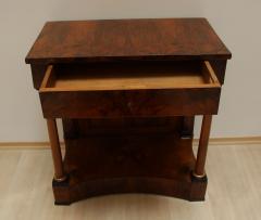 Biedermeier Consult Table Walnut Veneer South Germany circa 1820 - 1037820