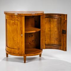 Biedermeier Demi Lune Cabinet circa 1830 - 4696651