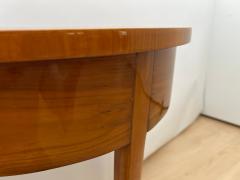 Biedermeier Demi Lune Console Table Cherry Wood South Germany circa 1820 - 4254721