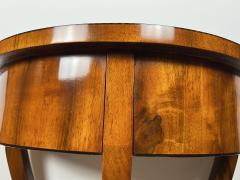 Biedermeier Demi Lune Console Table Walnut Veneer South Germany circa 1825 - 2302646