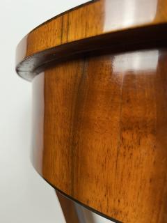 Biedermeier Demi Lune Console Table Walnut Veneer South Germany circa 1825 - 2302702