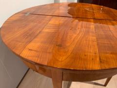 Biedermeier Demi Lune Fold Out Table Cherry Veneer South Germany circa 1820 - 1958810