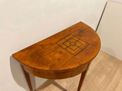 Biedermeier Demi Lune table Cherry Wood South Germany circa 1820 - 2825244