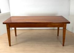 Biedermeier Expandable Dining Table Cherry Wood Chestnut France circa 1820 - 4793792