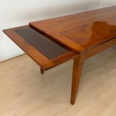 Biedermeier Expandable Dining Table Cherry Wood Chestnut France circa 1820 - 4793795
