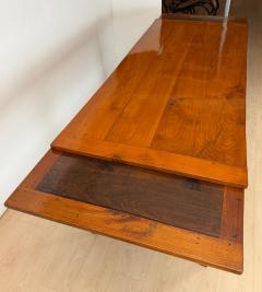 Biedermeier Expandable Dining Table Cherry Wood Chestnut France circa 1820 - 4793796