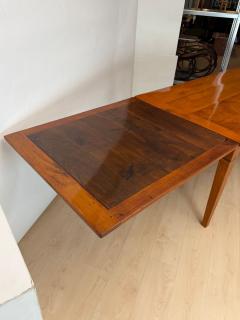 Biedermeier Expandable Dining Table Cherry Wood Chestnut France circa 1820 - 4793799