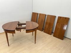 Biedermeier Expandable Table Cherry Veneer Ebony France circa 1900 - 4101636