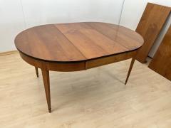 Biedermeier Expandable Table Cherry Veneer Ebony France circa 1900 - 4101637