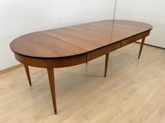 Biedermeier Expandable Table Cherry Veneer Ebony France circa 1900 - 4101639