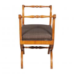 Biedermeier Fruitwood Bench - 3786637