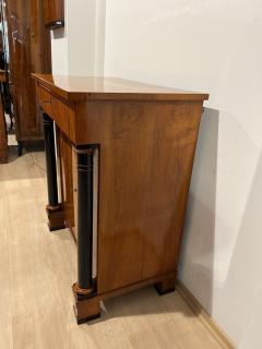 Biedermeier Half Cabinet Cherry Veneer Full Columns South Germany circa 1820 - 2954763