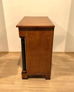 Biedermeier Half Cabinet Cherry Veneer Full Columns South Germany circa 1820 - 2954766