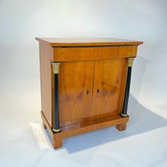 Biedermeier Half Cabinet Cherry Veneer Full Columns South Germany circa 1820 - 3821994