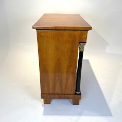 Biedermeier Half Cabinet Cherry Veneer Full Columns South Germany circa 1820 - 3822001