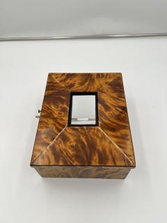 Biedermeier Jewelry Box Flamed Birch Maple Ebony Austria circa 1820 - 3424851