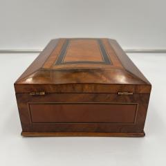 Biedermeier Jewelry Box Walnut Ebony Maple South Germany circa 1830 - 3898613