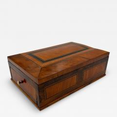 Biedermeier Jewelry Box Walnut Ebony Maple South Germany circa 1830 - 3901111