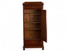 Biedermeier Mahogany Antique Armoire Wardrobe Cabinet circa 1830 50 - 1160433