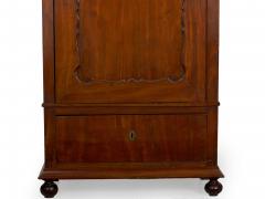 Biedermeier Mahogany Antique Armoire Wardrobe Cabinet circa 1830 50 - 1160437