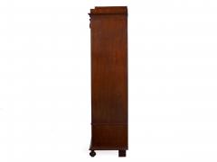 Biedermeier Mahogany Antique Armoire Wardrobe Cabinet circa 1830 50 - 1160439