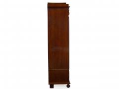 Biedermeier Mahogany Antique Armoire Wardrobe Cabinet circa 1830 50 - 1160444