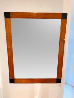 Biedermeier Mirror Cherry Wood Ebonized Corners South Germany circa 1820 - 3863820