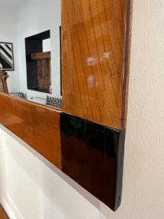 Biedermeier Mirror Cherry Wood Ebonized Corners South Germany circa 1820 - 3863822