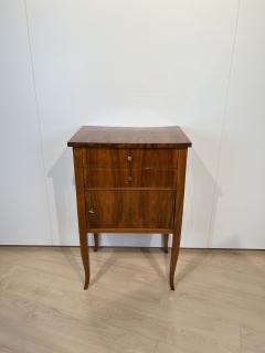 Biedermeier Nightstand Walnut Wood South Germany circa 1825 - 3450019