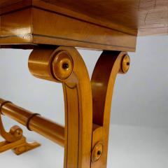 Biedermeier Oval Library Table - 4370024