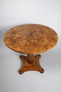 Biedermeier Pedestal Table Austria c 1830  - 3651277