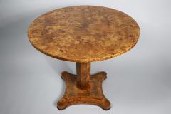 Biedermeier Pedestal Table Austria c 1830  - 3651279