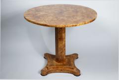 Biedermeier Pedestal Table Austria c 1830  - 3651281