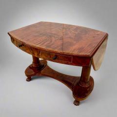 Biedermeier Period Oval Library Table desk Germany circa 1820 - 4450395