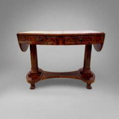 Biedermeier Period Oval Library Table desk Germany circa 1820 - 4450396