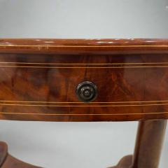 Biedermeier Period Oval Library Table desk Germany circa 1820 - 4450401