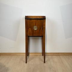 Biedermeier Pillar Cabinet Cherry Veneer Brass South Germany circa 1820 - 3138154