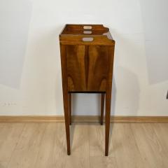 Biedermeier Pillar Cabinet Cherry Veneer Brass South Germany circa 1820 - 3138159