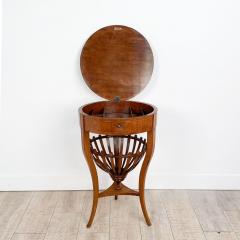 Biedermeier Round Work Table 19th century - 2488139