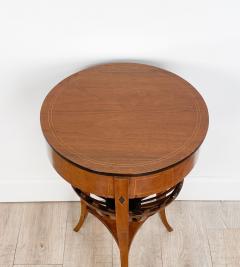 Biedermeier Round Work Table 19th century - 2488145
