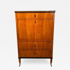 Biedermeier Secretaire Cherry Veneer Mahogany South Germany circa 1820 - 3260119