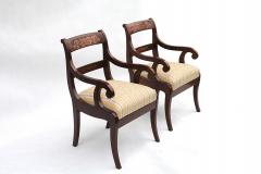 Biedermeier Set of Table Sofa Five Chairs and Two Armchair  - 3508707