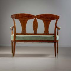 Biedermeier Settee Ash Vienna around 1810 - 4370170