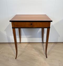 Biedermeier Sewing Table Cherry Wood Ebonized South Germany circa 1825 - 3598976