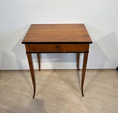 Biedermeier Sewing Table Cherry Wood Ebonized South Germany circa 1825 - 3598977