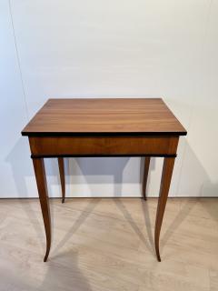 Biedermeier Sewing Table Cherry Wood Ebonized South Germany circa 1825 - 3598979
