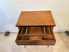 Biedermeier Sewing Table Cherry Wood Ebonized South Germany circa 1825 - 3598982